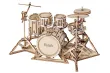 Lasercut Holzbausatz Standmodell Musikinstrument Schlagzeug 246 Teile