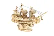 Lasercut Holzbausatz Standmodell Segelschiff 118 Teile