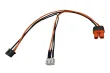 Spektrum Ladekabeladapterkabel IC3 Buchse auf 2S XH Stecker mit XH Balancerkabel zum Beispiel für Align T15, OMP M1