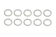 OMPHobby Ersatzteil Distanzscheiben 6x4,5x0,1mm für M2 EVO Heli beim Hauptrotorblatthalter/Drucklager 10Stück