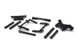 MODSTER Ersatzteile für RC Auto XGT Karosseriehalterung-Set und Lenkgestänge
