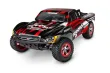 Traxxas Slash rot 1/10 2WD Short-Course RTR Brushed, mit Akku und 4A USB-C-Lader Clipless