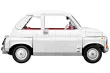 COBI Klemmbausteine Auto Maßstab 1:12 1965 Fiat 500 Abarth - 1091 Teile