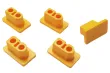 Abdeckkappen für XT60 Stecker 5Stück in gelb