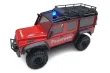 Traxxas TRX-4M LR Defender 4x4 EXKLUSIVMODELL Feuerwehr 1/18 Crawler RTR Brushed mit Akku und USB Lader