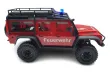 Traxxas TRX-4M LR Defender 4x4 EXKLUSIVMODELL Feuerwehr 1/18 Crawler RTR Brushed mit Akku und USB Lader