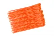 Kabelbinder mit sehr feinem Raster 200x2,7mm 100Stück in neon rotorange