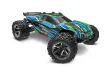 Traxxas Rustler 4x4 VXL HD Grün 1/10 Stadium-Truck RTR Brushless, ohne Akku oder Lader
