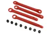 Traxxas Ersatzteile Kunststoff Schubstange in rot mit Kugeln 4Stück für E-Revo und Slash 1/16