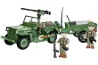COBI Klemmbausteine Auto Jeep Willys MB und Anhänger - 200 Teile