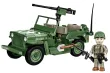 COBI Klemmbausteine Auto Jeep Willys MB und M2 Geschütz - 132 Teile