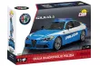 COBI Klemmbausteine Autos Alfa Romeo Gulia Quadrifoglio Polizia - 93 Teile