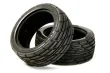 Tamiya RC Ersatzteile für MF01X Radial-Reifen Schmal 26mm 2Stück