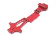 MBW RC CAR Tuningteile für RC Auto Mini Cito und DF Z06 Buggy innere 2. Hauprahmenversteifung aus Aluminium in rot