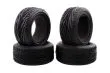 Tuningteile Reifen 65mm 4Stück für Tamiya TT02