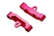 Tuningteile Aluminium Querlenker Befestigung unten in rot für Tamiya TT02