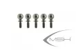 MSH Kugelköpfe 4,5mm M2x4mm mit 4,5mm Kugel 5Stück