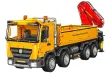 MouldKing Klemmbausteine LKW mit Selbstentladekran mit RC Set - 4012 Teile