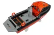 Amewi RC Boot Rettungsboot Brushless mit Jetantrieb RTR in Rot-Schwarz 320mm