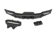 Traxxas Ersatzteile Bumper mit Halter und Adapter in schwarz vorne für Ford F-150 Raptor FOX 1/10