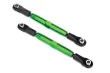 Traxxas Tuning Sturzstangen aus 7075-T6 Aluminium in grün 73mm hinten 2Stück für Ford Raptor, Rustler, Slash und Stampede 1/10