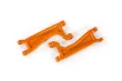 Traxxas Zubehör Querlenker oben in orange (Radstand 352mm) 2Stück für MAXX 1/10