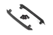 Traxxas Ersatzteile Dachschutz-Platten in schwarz links und rechts mit Schrauben für Stampede 4x4 BL-2S 1/10