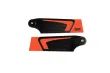 1st Heckrotorblätter aus CFK 95mm in neon Orange B-Ware