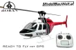 Roban RotorScale B206 Air Ops 450 Hubschrauber mit GPS - RTF