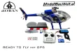 Roban RotorScale MD-500 GJive 470 Hubschrauber blau mit GPS - RTF