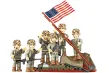 COBI Klemmbausteine Figuren Set Raising the Flag on IWO JIMA - 87 Teile