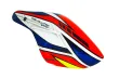 Microheli Airbrush Fiberglass Red Transformer Haube für Blade Revolution 235CP