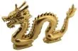 Klemmbausteine Chinesischer Drache in gold