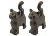 Klemmbausteine Tier Katze klein / Minikatze mit Druck in schwarz 2Stück