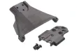 RPM Tuning Bulkhead vorn schwarz für Traxxas Slash 4x4 LCG & Rally 1/10