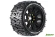 Louise Reifen MT-Mallet MFT soft auf Felge in schwarz 17mm 2Stück für Traxxas MAXX und Sledge 1/10