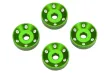 Traxxas Tuning Pro Scale Felgen Scheiben aus Aluminium in Grün 4Stück für Maxx-Slash 1/8