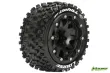 Louise Reifen ST-Uphill MFT soft auf 2,8 BL-Felge in schwarz 12mm 2Stück für Traxxas Rustler 1/10