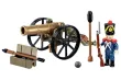 COBI Klemmbausteine Set Französischer Artillerist mit Kanone - 96 Teile