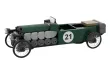 Stoneheap Klemmbausteine Little Classics Auto Green Racer - 106 Teile