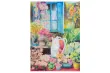 Lasercut Puzzle Blumenhof Katze - 1000 Teile