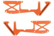 OMPHobby Ersatzteile Carbon Rahmenplatten Set in Cosmic Orange für M2V3 Pro