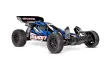Traxxas Bandit BlauX 1/10 2WD Buggy RTR Brushed, HD, mit Akku und 4A USB-C-Lader