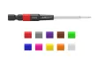 XLPower Präzisions-Sechskant-Schraubendreher Quick-Hex 1,5 mm mit 10 farbigen Hülsen