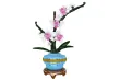 MouldKing Klemmbausteine Blumen Orchidee im Topf - 386 Teile