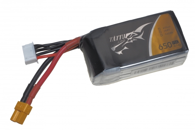 Tattu R-line 750mAh 4S 15.2V HV 95C Lipo Battery Long Pack - XT30