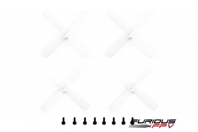 Furious FPV High Performance Propeller 1935-4 in transp 4 Stück je 2x cw und ccw