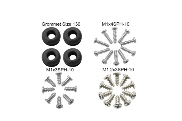 Rakonheli Schraubenset für Rakonheli DQX 6064 Hauptrahmen für Blade Inductrix/Inductrix FPV