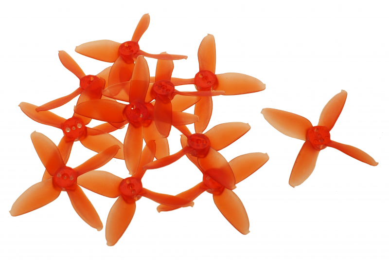 Emax Avan Mini FPV Race Propeller 4-Blatt 2x4,5x4 je 6xCW und 6xCCW in rot