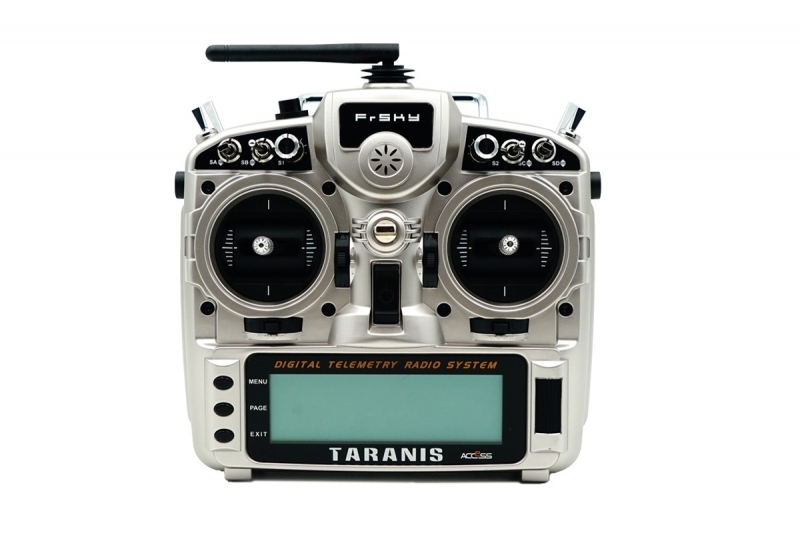 FrSky Taranis X9D plus 2019 EU/LBT Senderset Silver mit SD-Karte, ohne Akku in Mode 2